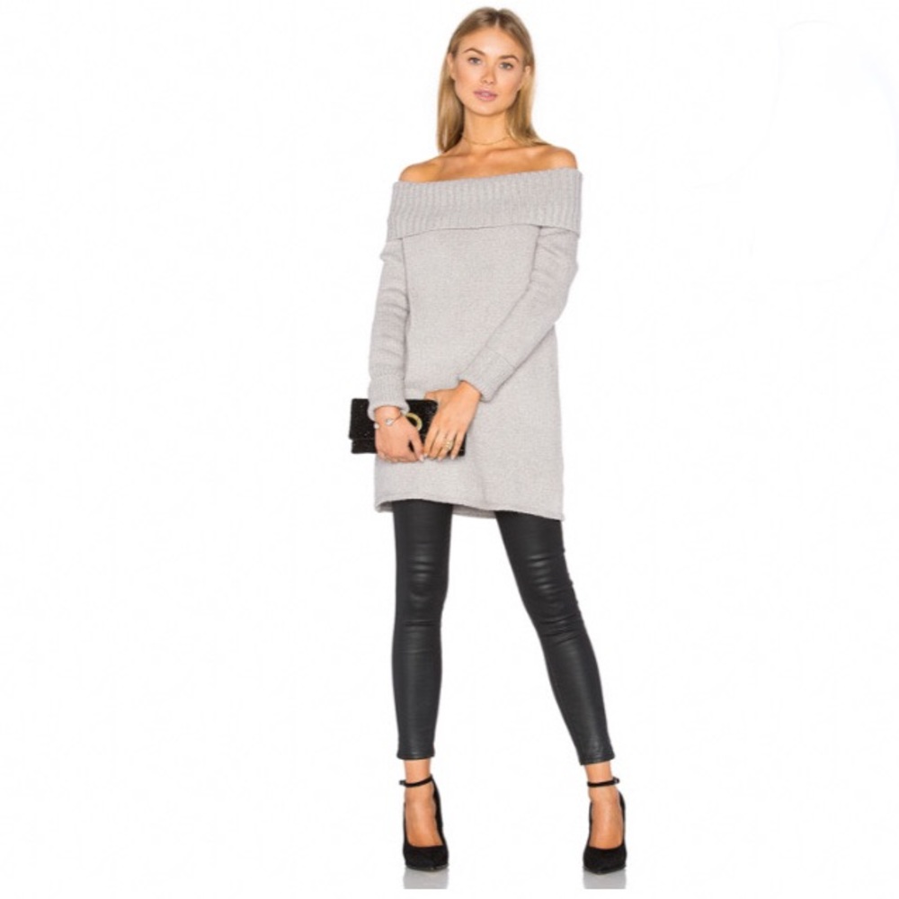 REBECCA MINKOFF Off-shoulder sweater